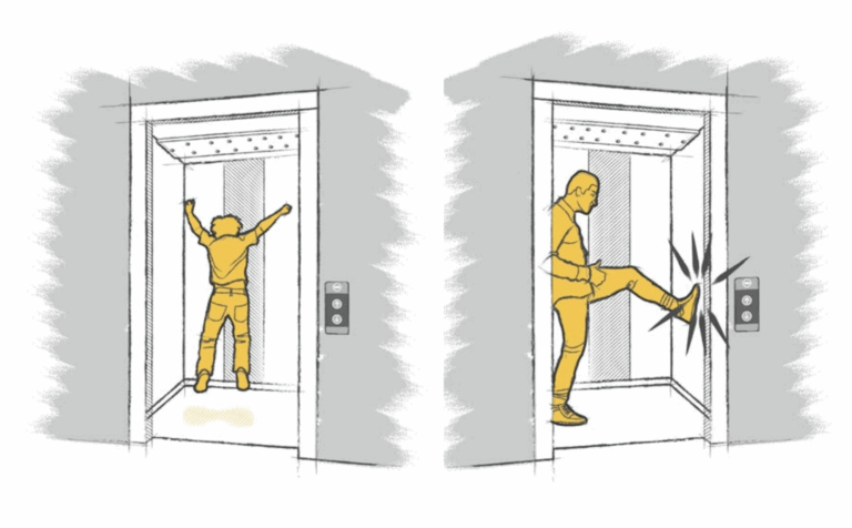 Vandalisme dans les ascenseurs